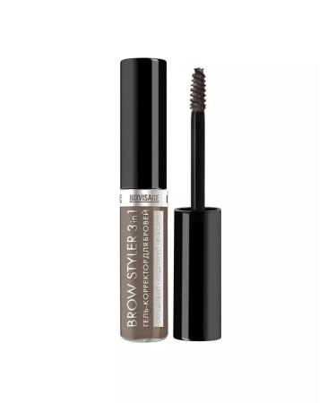 LUXVISAGE Eyebrow gel corrector tone 3 mokachchino 2 pcs - Buy Online on GoSupps.com