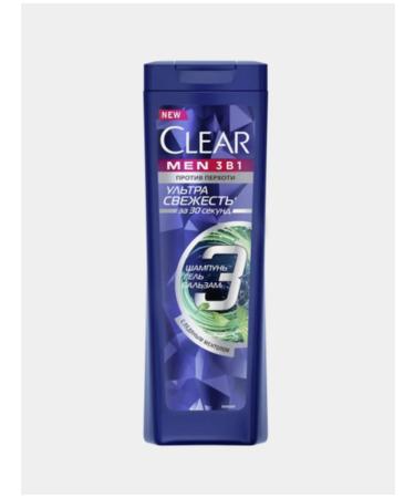clear Male shampoo and hair balm from dandruff 400 ml