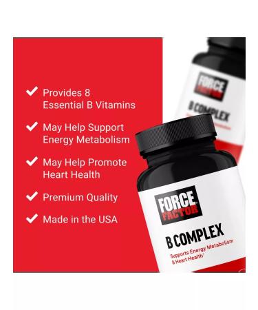 Force Factor B Complex - Buy Online on GoSupps.com