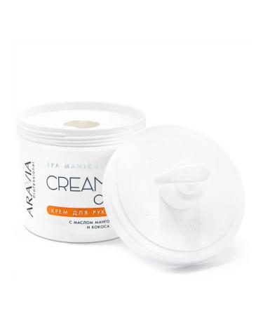 ARAVIA Hand cream with coconut oil and mangoes from dryness - Buy Online on GoSupps.com