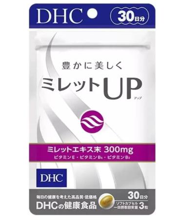 DHC Millet up hair vitamins 90 capsules - Buy Online on GoSupps.com