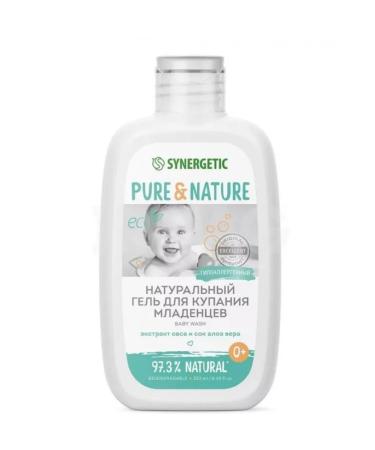 SYNERGETIC Children's gel for bathing babies 0+