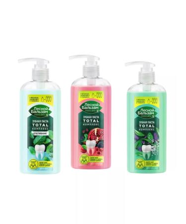 Forest balsam Toothpaste 290 g x 3 pieces