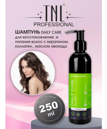 TNL PROFESSIONAL Shampoo for recovery. And native. TNL hair 250 ml