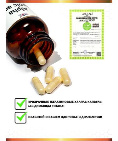 Energy Bio Systems Alpha lipoic acid 600 mg 60 capsules - Buy Online on GoSupps.com