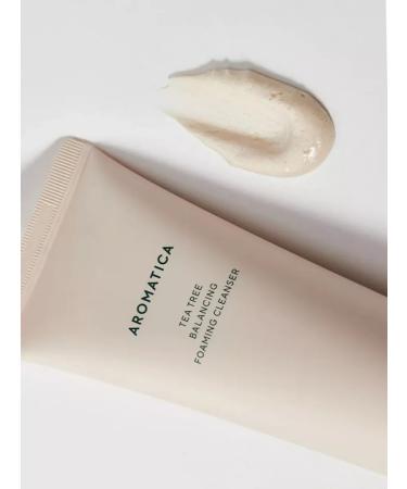 Aromatica Tea Tree Balance Foaming Cleanser - Buy Online on GoSupps.com