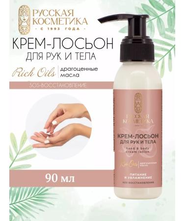 THE WORLD OF COSMETICS Hand and body cream