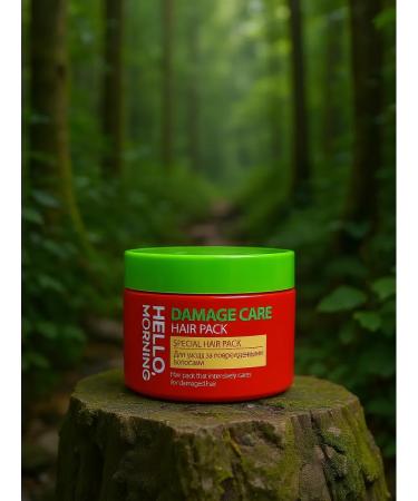 HELLO MORNING Mask for dry and damaged hair 200 ml of Korea