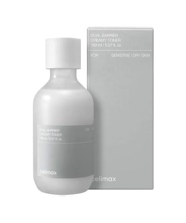 Korean facial toners Barrier cream toner Celimax Dual Barrier Creamy Toner