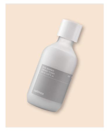 Korean facial toners Barrier cream toner Celimax Dual Barrier Creamy Toner - Buy Online on GoSupps.com