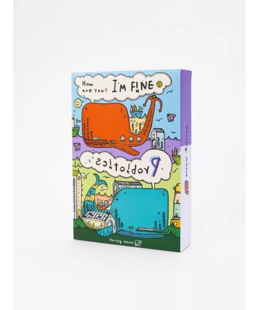 Dancing Whale A set of fabric faces for Korea with probiotics 10 pcs - Buy Online on GoSupps.com