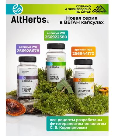 AltHerbs Lyshechiki with aspen bark and tansy bio cleaning collection from parasites - Buy Online on GoSupps.com