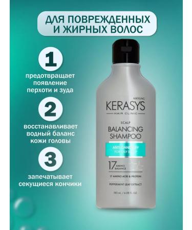 KeraSys Medical shampoo Therapeutic Balance Shampoo 180ml - Buy Online on GoSupps.com