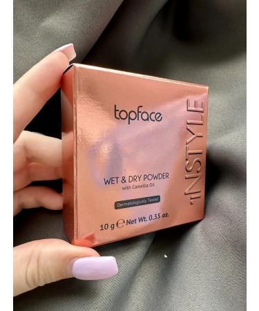TopFace Facial powder matting compact silk RT261 001 - Buy Online on GoSupps.com