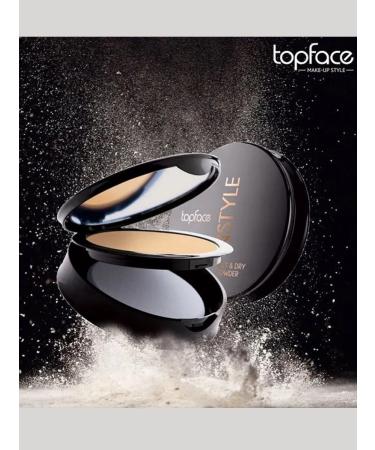 TopFace Facial powder matting compact silk RT261 001 - Buy Online on GoSupps.com