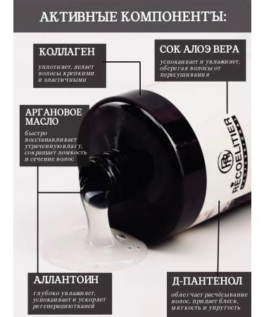 RECOELITIER PROFESSIONAL Hair shampoo Women's unpleasant with collagen 200 ml - Buy Online on GoSupps.com