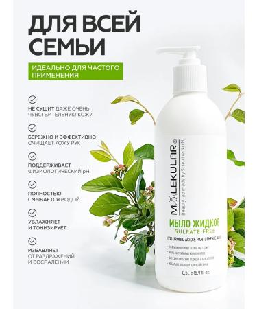 MOLECULAR Liquid hand soap organic unysulfant - Buy Online on GoSupps.com