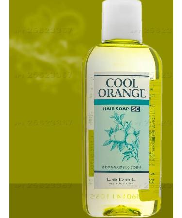 LebeL Hair shampoo Cool Orange Hair Soap Super Cool 200ml - Buy Online on GoSupps.com