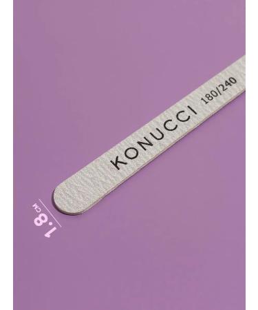Konucci Nail files 50 pcs set 180-240 for manicure - Buy Online on GoSupps.com
