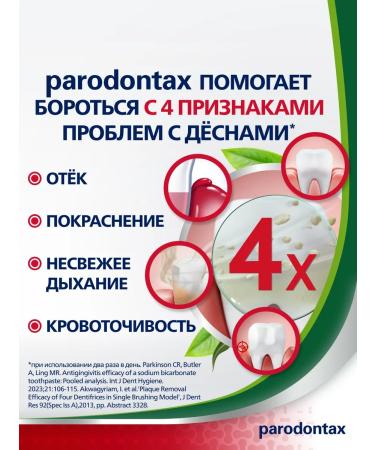 Parodontax Toothpaste of grass extract 75 ml - Buy Online on GoSupps.com