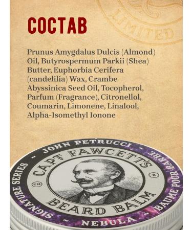 CAPTAIN FAWCETT John Petrucci's Nebula beard balm - Buy Online on GoSupps.com