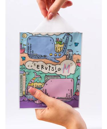 Dancing Whale A set of fabric faces of Korea Moisturizing 10 pcs - Buy Online on GoSupps.com