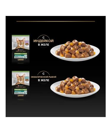 PRO PLAN Wet food of sterilized cats turkey and fish 40*85 gr - Buy Online on GoSupps.com