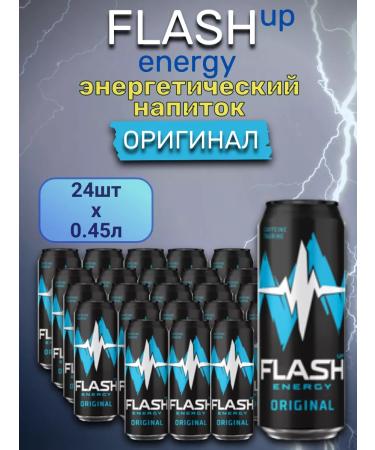 Flash Up Energy Energetic flash drink 24 pcs 0.45 l