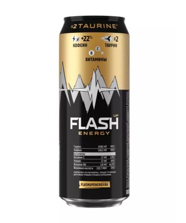 Flash Up Energy Energetic flash drink 24 pcs x 0.45 l - Buy Online on GoSupps.com