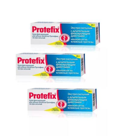 PROTEFIX Extra-horsepower 24 g 3 pcs fixing cream
