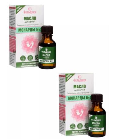 PARAMEDIC Nail oil extract Monaryda No. 1 25 ml 2 pcs