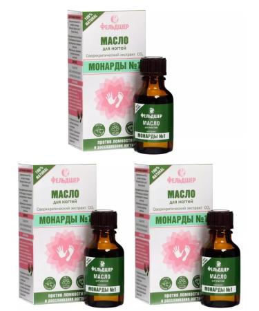 PARAMEDIC Nail oil extract Monarda No. 1 25 ml 3 pcs