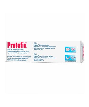 PROTEFIX Fixing cream for dentures 47 g 2 pcs - Buy Online on GoSupps.com