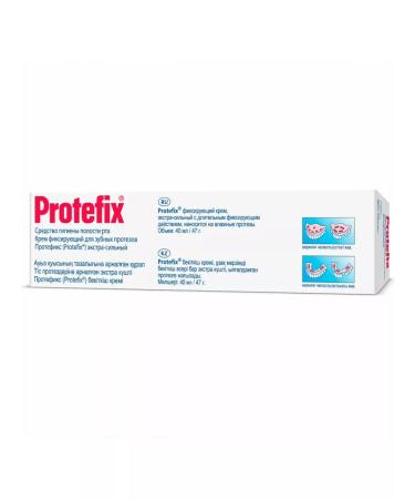 PROTEFIX Fixing cream for dentures 47 g 3 pcs - Buy Online on GoSupps.com
