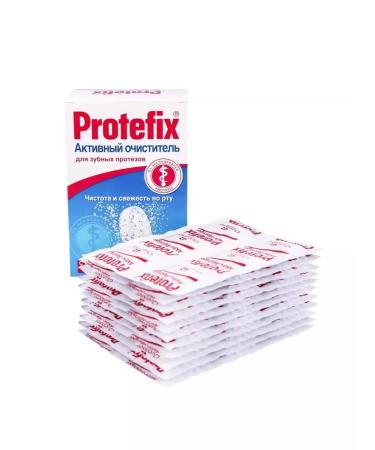 PROTEFIX Active denture cleaner tablets 32 pcs 3 - Buy Online on GoSupps.com