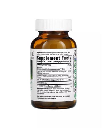 Innate Response Formulas Iron Response iron additive 90 tablets - Buy Online on GoSupps.com