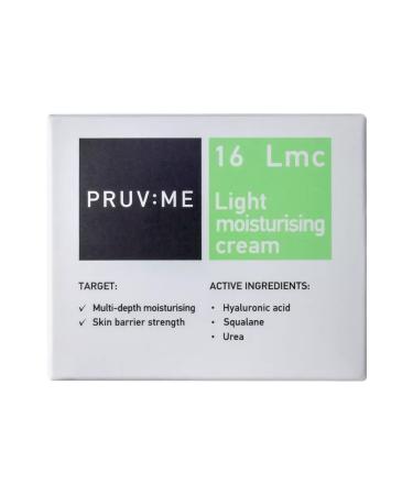 PRUVME LMC 16 face cream with light texture moisturizer 50 ml - Buy Online on GoSupps.com