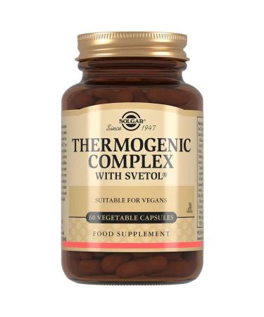 Solgar thermogenic complex with a light 60 capsules