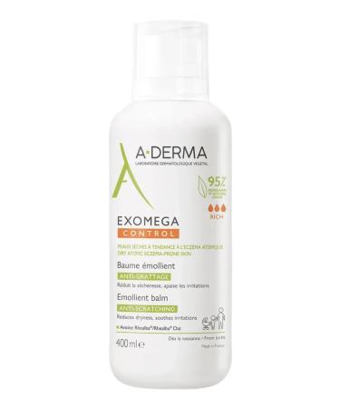A-DERMA EXOMEGA CONTROL Balm softening EXOMEGA CONTROL A-Derma 400 ml - Buy Online on GoSupps.com