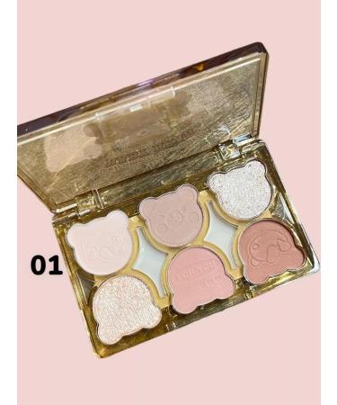 Miss Bronze Palette shadow shadow for the eyelids - Buy Online on GoSupps.com