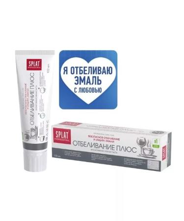 SPLAT Professional Frowsing Paste White Plus 100ml - 3 pcs - Buy Online on GoSupps.com