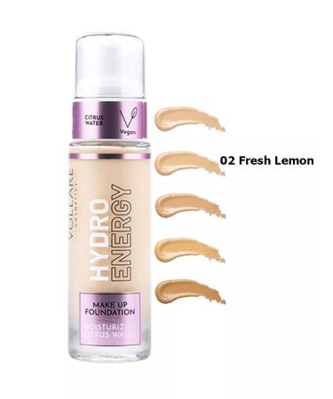 Vollare Hydro Energy 02 Fresh Lemon Tonal Cream 30ml - Buy Online on GoSupps.com