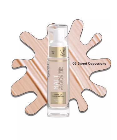 Vollare Matt & Cover 03 Cappuccino matting foundation 30ml - Buy Online on GoSupps.com