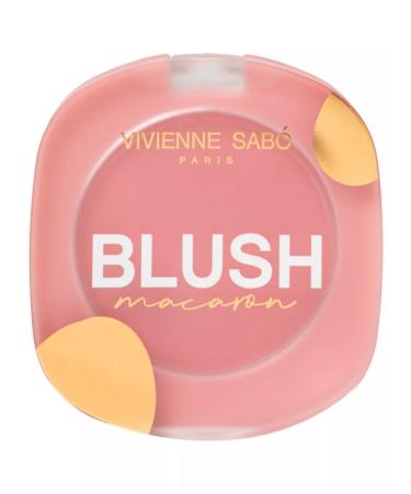 VIVIENNE SABO Blush Visage Mat Macaron 02 Facial Mold