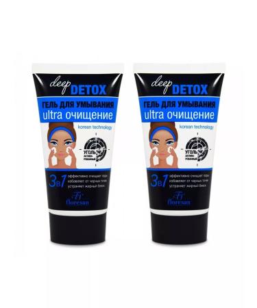 Floresan F15 Gel Ultra for washing with activated carbon-2UP