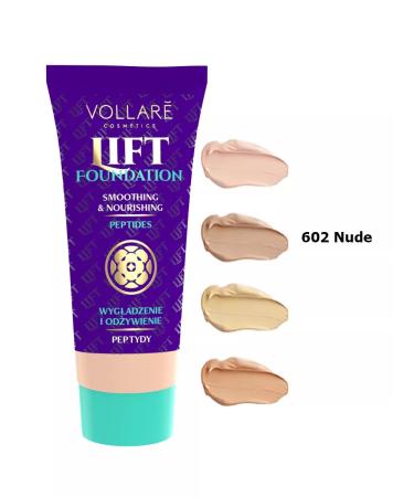 Vollare Lift 602 Nude Nourishing foundation 30ml - Buy Online on GoSupps.com