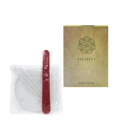 GREENERY A set of cosmetic supplies