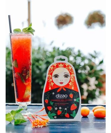 Dizao Face mask with collagen and hyaluron 3 pcs - Buy Online on GoSupps.com