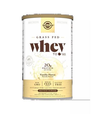 SOLGAR Protein serum vay that go with vanilla taste