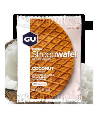GU Energy Labs Gu Energy Stroopwafel No Caffeine 6 x 32 g coconut - Buy Online on GoSupps.com